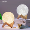 Image of Touch Moon Lamp -Creative Gift