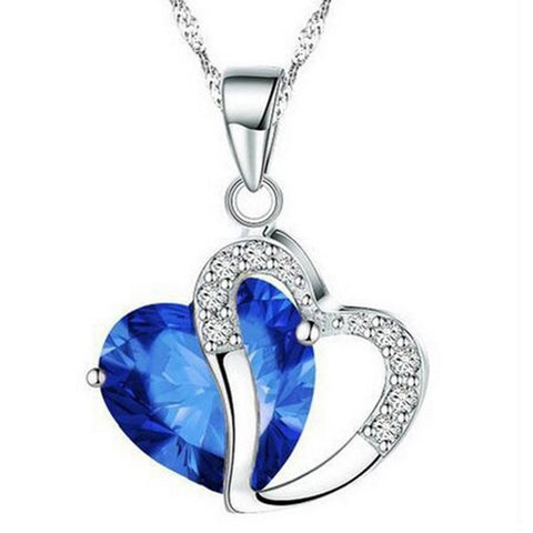 Heart-shaped zircon Necklace