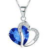 Image of Heart-shaped zircon Necklace