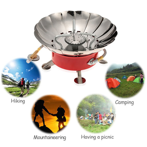 Outdoor Windproof Camping Gas Stove